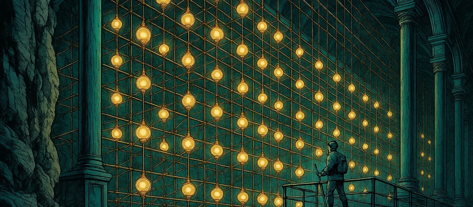 Cover art for What a neural network actually is